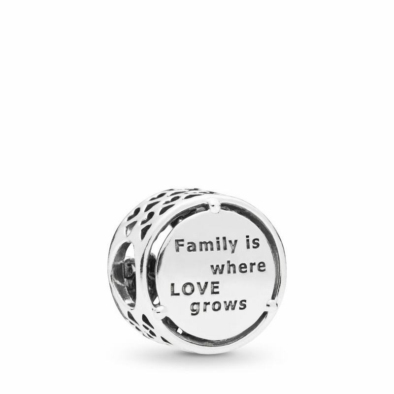 Pandora Family Roots Charm - Sterling Silver - Canada | CV9627WJ